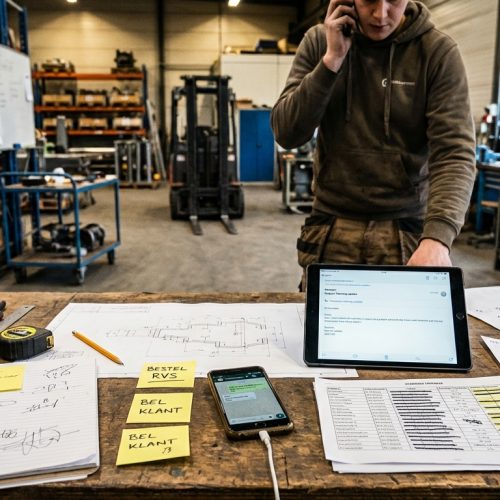 Zoekwerk en misverstanden door verspreide communicatie in jachtservice en jachtbouw projecten